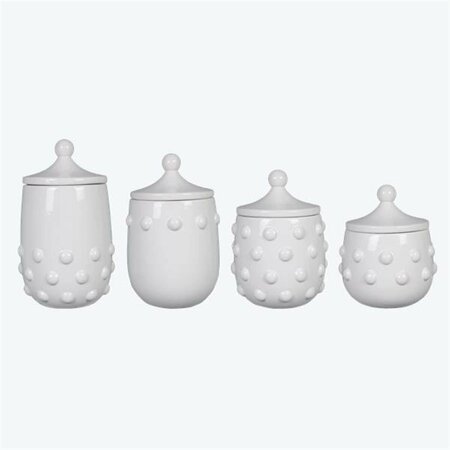 YOUNGS Ceramic Canister - 4 Piece 21964
